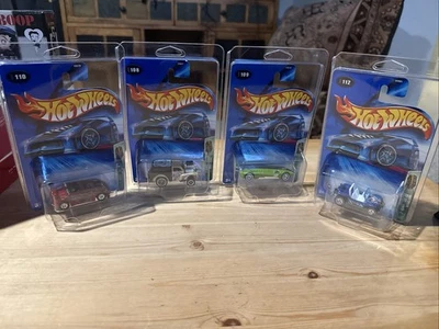 2003 Hot Wheels Treasure Hunt - Lot Of 4 Tantrum Morris Wagon Manx Whip Creamer - Image 1 of 4