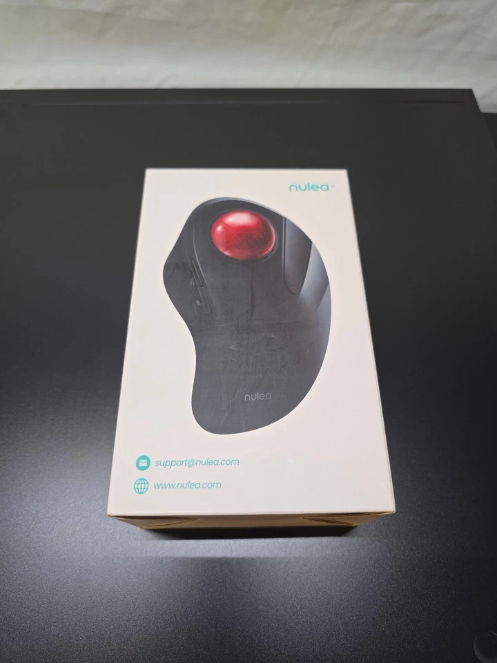 Ratón Trackball Inalámbrico Nulea M505 Recargable Bluetooth USB Ergonómico Foto 1 de 4