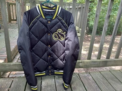 Scotch & Soda стеганая куртка черный зеленый сценарий логотип средний новый - Изображение 1 из 4