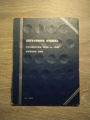 PARTIAL 1938-1959 JEFFERSON NICKEL SET 47 COINS NO WAR NICKELS  - Image 1 of 4