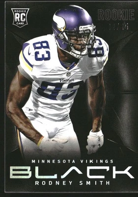 2013 Panini Black Platinum #176 Rodney Smith /25 - Image 1 of 2