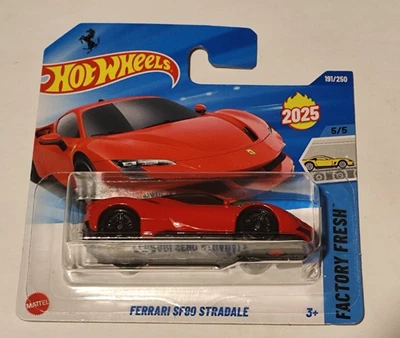 Hot Wheels 2025 Ferrari SF90 Stradale  HYW 34 5/5 Factory Fresh Sigillata - Immagine 1 di 2