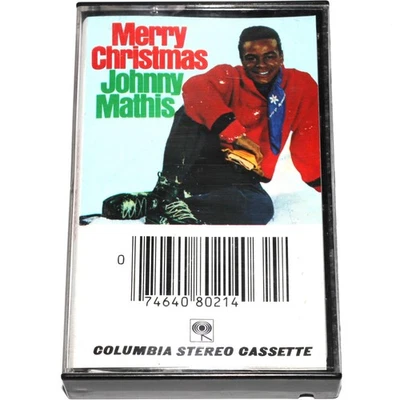Johnny Mathis - Merry Christmas (Cassette Tape) with Percy Faith PLAY TESTED - Image 1 of 4