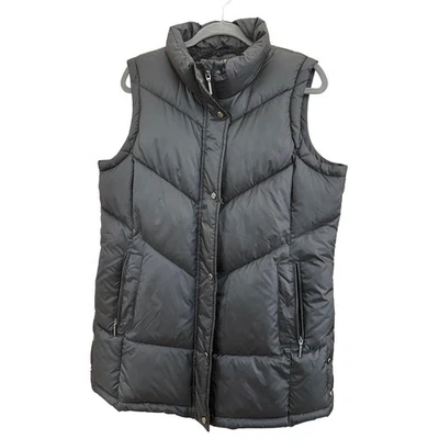 Weatherproof Mens Puffer Vest Black Full Zip Snap Front Lightweight L/G - Image 1 of 4