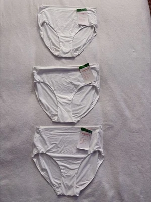 NEW Warners Smooth It Over Soft Pinch-Free Waistband Hi-cut Panty Large 3 Pair - Image 1 of 4