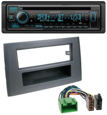 Kenwood Bluetooth DAB CD MP3 USB Autoradio für Volvo XC90 (16 Pin, 2002-2014) - Bild 1 von 4
