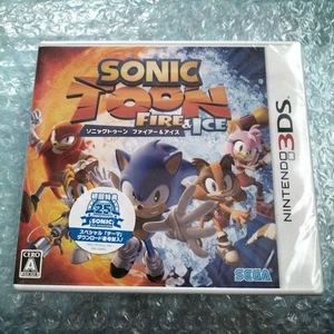 Sonic Toon Fire & Ice 3DS NTSC-J Japanese Unopened Nintendo - Picture 1 of 4