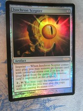 MTG Magic the Gathering - Isochron Scepter - FNM Promo NM Friday Night Magic DCI