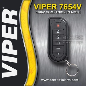 Transmisor de control remoto de repuesto Viper 7654V 1 vía 5 botones para el 5906V - Imagen 1 de 4