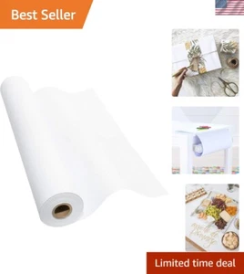 White Kraft Paper Wide Jumbo Roll 48" x 1200" 100ft Ideal for Gift Wrapping, ... - Picture 1 of 10