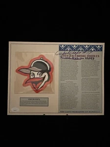 1960 Baltimore Orioles SIGNED 9x12 Patch Photo Brooks Robinson & Walt Dropo JSA - Picture 1 of 6