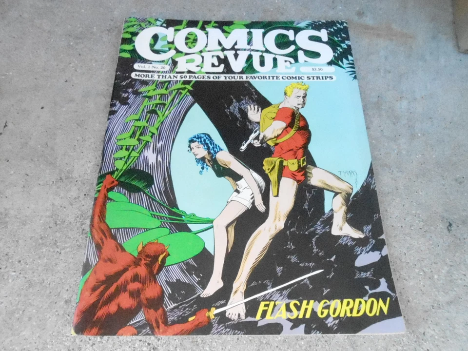 1986 #20 COMICS REVUE comic strip magazine (UNREAD - NO LABEL ) FLASH GORDON - Image 1 of 1