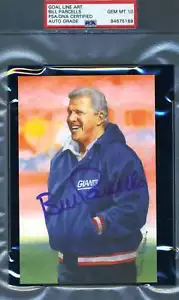 Bill Parcells Gem Mint 10 PSA DNA Slabbed Signed Goal Line Autograph GLAC - Picture 1 of 1