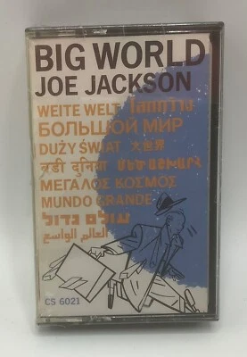 Joe Jackson - Big World -1986 Cassette Tape -NEW SEALED - Image 1 of 4