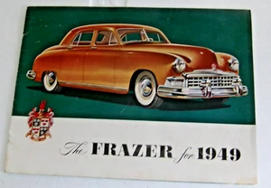 Folleto de coche The Kaiser Frazer 1949 vintage color original, catálogo de concesionario - Imagen 1 de 4