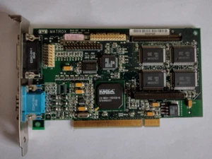 Matrox Mystique Graphics Card: MGA-MYST/4BI PCI VGA & DB15  *TESTED / WORKING* - Picture 1 of 4
