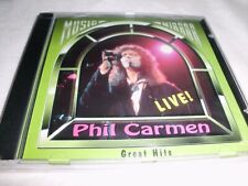  Phil Carmen - Great Hits - Live CD - Original Packaging