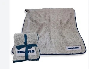 Logo Brands NFL Bears Frosty Fleece Blanket Size 50 x 60" T32 - Picture 1 of 1