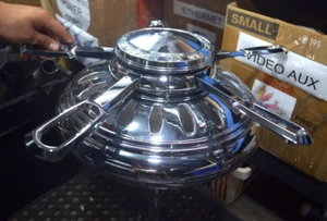 Casablanca Ceiling Fan Silver.  FAN ONLY NO BLADES - Picture 1 of 20