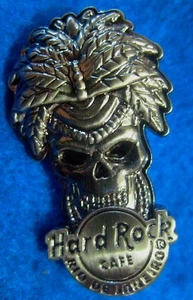 RIO DE JANEIRO BRAZIL CARNIVAL DANCER 3D SILVER SKULL SERIES Hard Rock Cafe PIN - Imagen 1 de 1