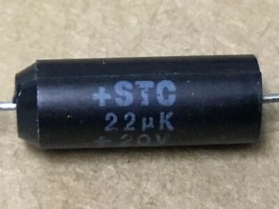 (10 PC)  STC  22UF(k) 20V  Capacitors  - Image 1 of 4