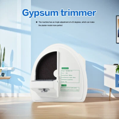 Máquina recortadora modelo húmedo de laboratorio dental 550 W con disco de resina yeso modelo recortadora Foto 1 de 4