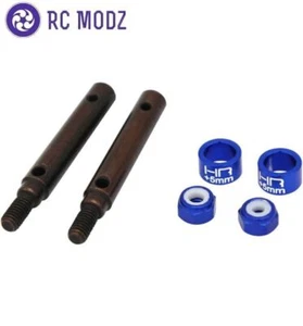Hot Racing STRXF39W05 Traxxas Trx-4 +5mm Steel Portal Drive Stub Axles - Picture 1 of 3