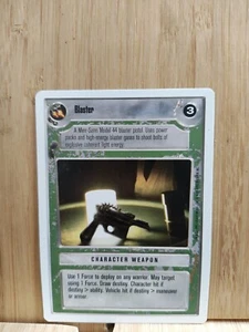 STAR WARS CCG🏆1995 Decipher Inc "BLASTER" Trading Card🏆 - Picture 1 of 1