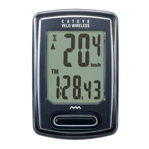 Ciclocomputer Cateye Velo VT230 Wireless nero 8 funzioni nuovo conf. originale - Imagen 1 de 1