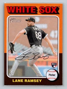 Lane Ramsey #353 2024 Topps Heritage Chicago White Sox RC - Picture 1 of 2