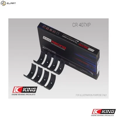 CONNECTING ROD BEARING CR 407XP STD FOR CD17 1.7L CA18S/E/ETCA18DCA18N 1.8L 4cyl - Image 1 of 4