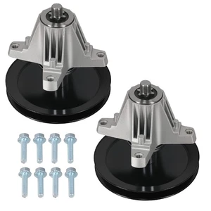 Juego de montaje de husillo duradero para cubierta Mtd Lt46 Lx46 46" 618-06977a 285-700 2pk - Imagen 1 de 11