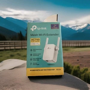 TP-LINK AC750 Wi-Fi Range Extender - White - Afbeelding 1 van 4