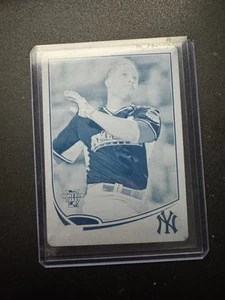 2013 Topps Update Series - Derby Robinson Cano #US293 Printing Plate Cyan /1 - Picture 1 of 2