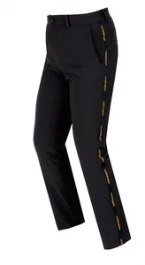 J Lindeberg Stuart Stripe Pant Mens 34x32 Black Golf Snug Fit E Waist New - Picture 1 of 18