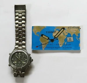 Tissot Titanium Chronograph T 670 with alarm for spares or repair - Picture 1 of 1
