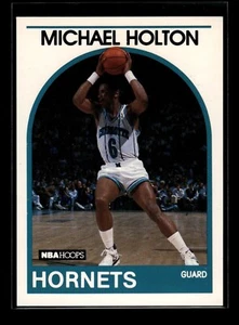 1989-90 NBA Hoops #119 Michael Holton (EX)(BSK) - Picture 1 of 2