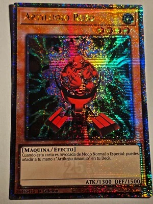 Red Gadget●YUGIOH●MP24●QUARTER CENTURY SECRET RARE●SPANISH●NM●35029 - Image 1 of 2