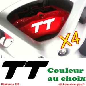 4 Pegatinas para Pinzas de Freno Tt - Pegatinas Adhesivos para Audi 158 - Imagen 1 de 5