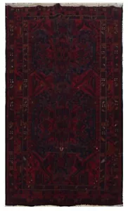 Balochi Traditional Geometric Handmade Knotted Rug 4 x 7 ft - Picture 1 of 6