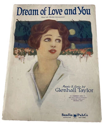 Dream of Love and You by Glenhall Taylor Sheet Music Artwork Cover1925 - Image 1 of 4