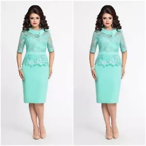 FASHION LIGHT BLUE DESIGNER WOMEN DRESS PLUS SIZE - Picture 1 of 1