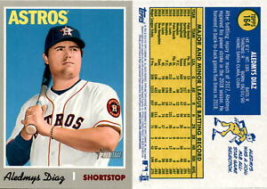 Aledmys Diaz 2019 Topps Heritage Baseball Card 164  Houston Astros