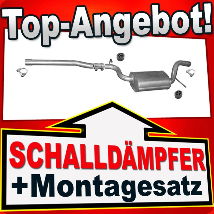 Silencieux central pour échappement VW PASSAT / CC 1.6 / 2.0 TDi AB 2009 - Photo 1/1