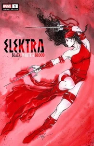 ELEKTRA BLACK WHITE BLOOD #1 (OF 4) SABINE RICH UNKNOWN ILLUMINATI EXCLUSIVE (1/ - Bild 1 von 2