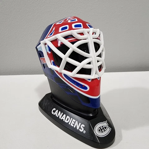 Montreal Canadiens Helmet JOCELYN THIBAULT 1996 McDonalds NHL Mini Goalie Mask Cover