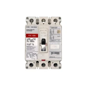 EATON FDC 100K CIRCUIT BREAKER FDC3015L  15AMP 600V 3 POLES - Picture 1 of 6