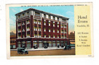 Pc-2374*Antique  Rppc*1933**Hotel Evans, *Niagra Falls, Illinois