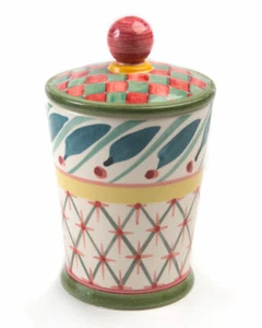 New n Box MacKenzie-Childs Taylor Forest Scented Candle 6.5" Tall Neimans $135   - Picture 1 of 7