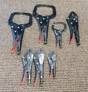 6 Proto Adjustable Pliers Grips Welding 266XL 265XL 292XL 293WRXL 294WRXL Tools - Picture 1 of 12